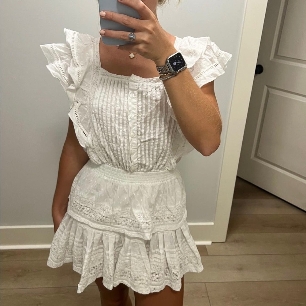 Maia Bergman White Mini Dress